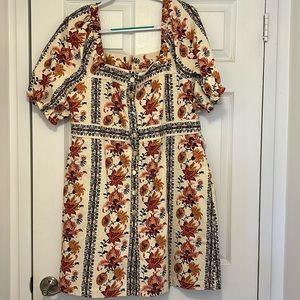Spartina 449 denim linden dress size XL